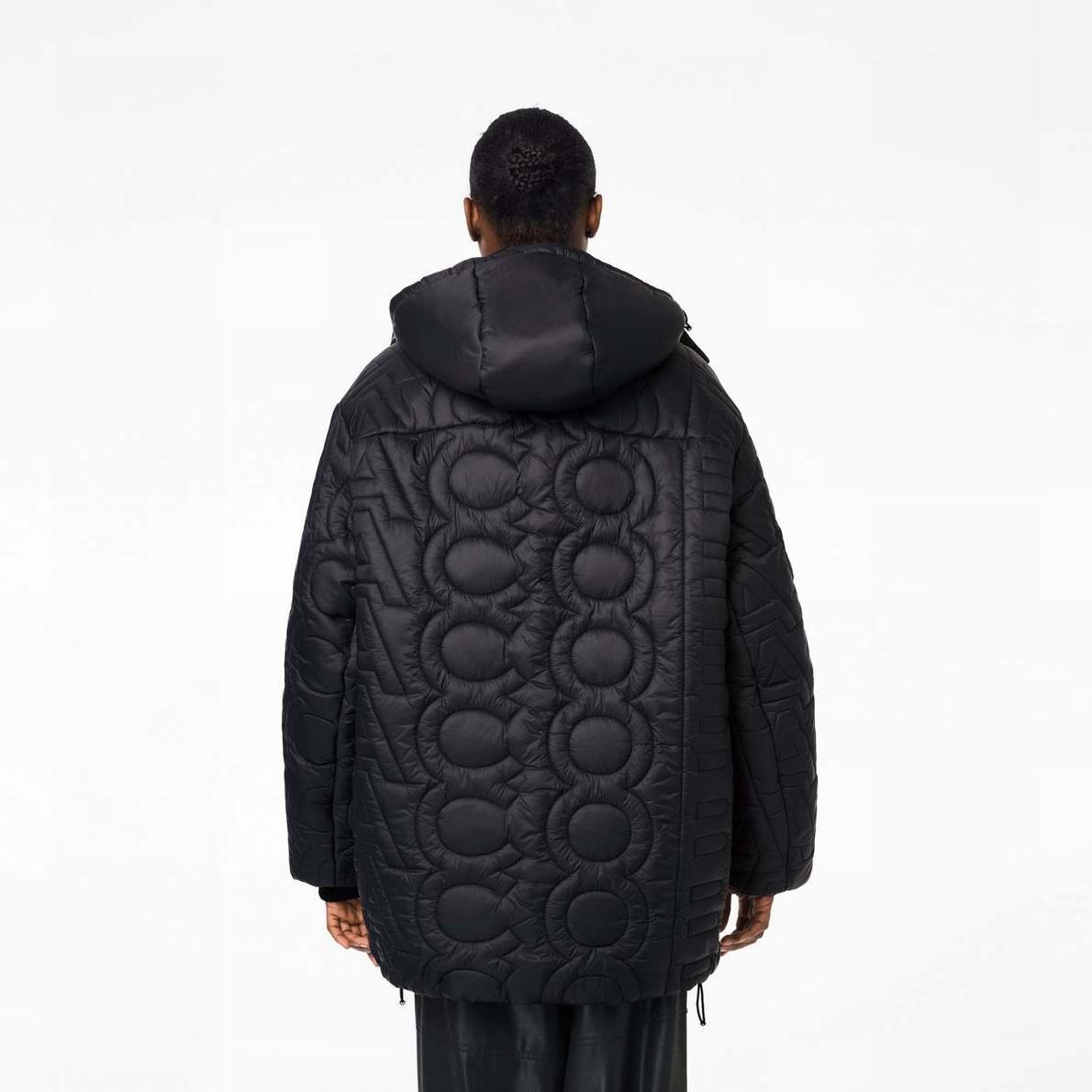 Women Marc Jacobs Monogram Quilted Puffer Jackets Black | UK MJ2937-H58