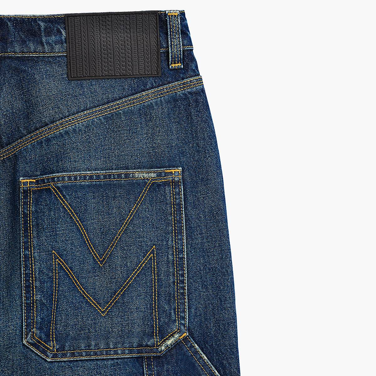 Women Marc Jacobs Oversized Jeans Indigo | UK MJ0379-P75