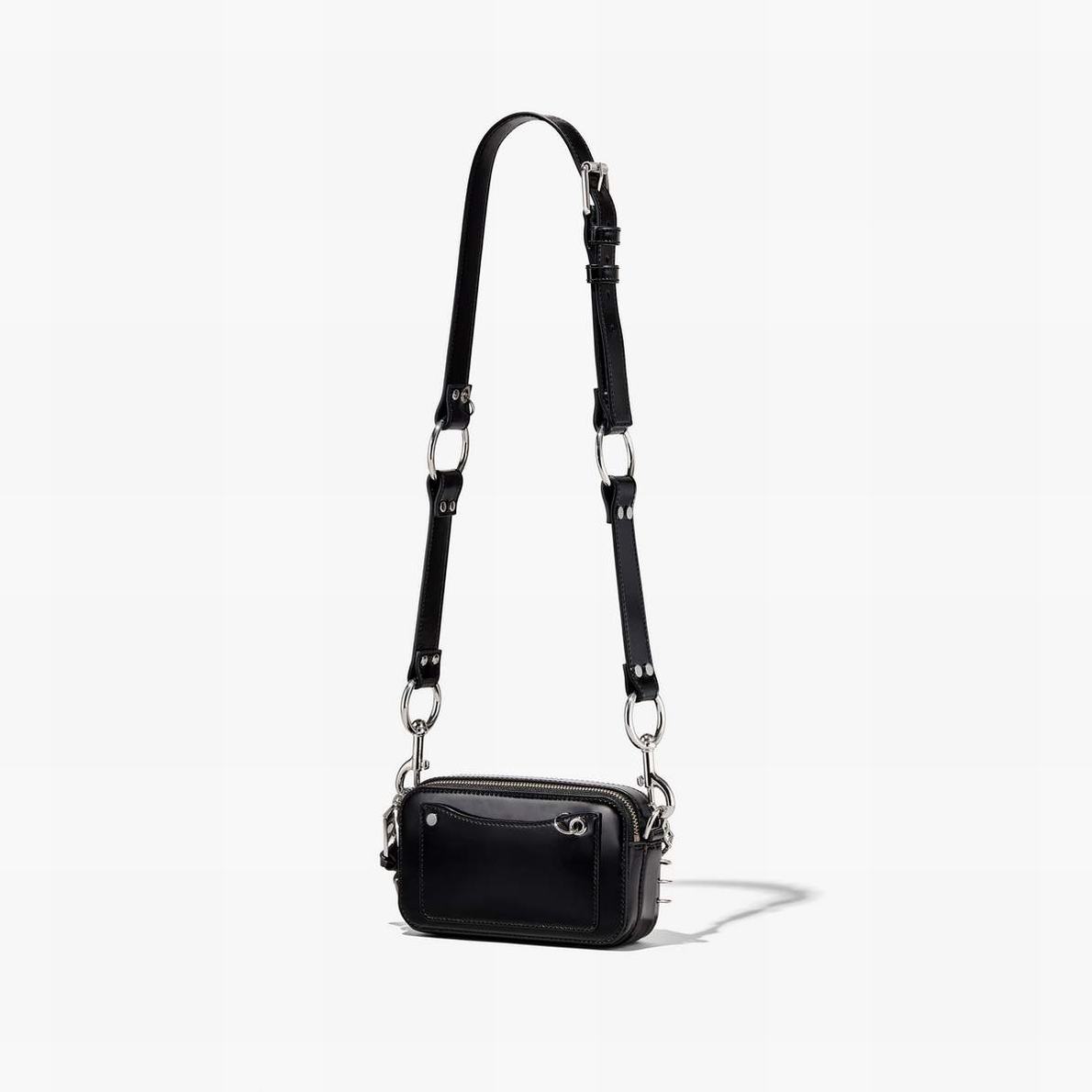 Women Marc Jacobs Pierced Snapshot Snapshot Bags Black | UK MJ1085-L06