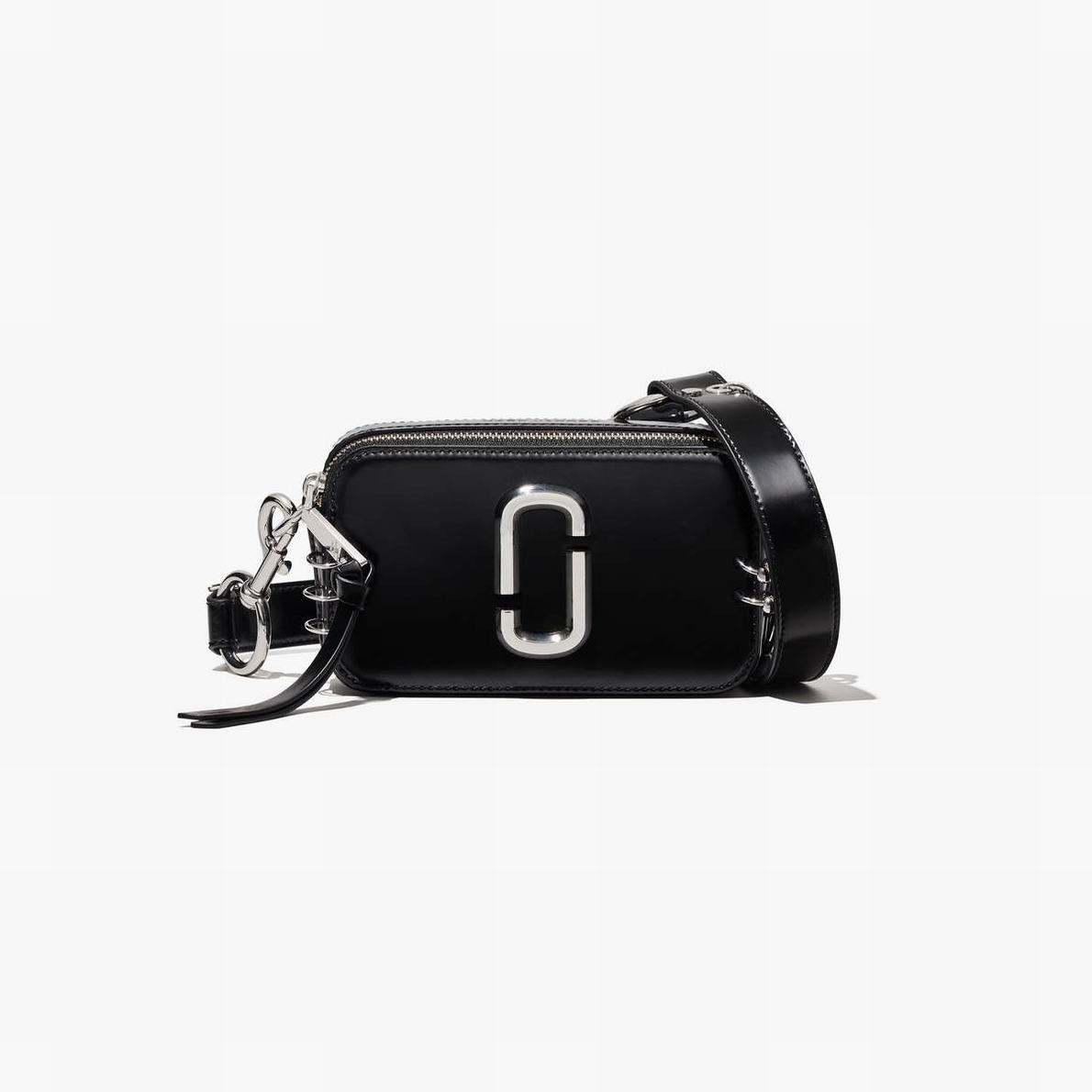 Women Marc Jacobs Pierced Snapshot Snapshot Bags Black | UK MJ1085-L06