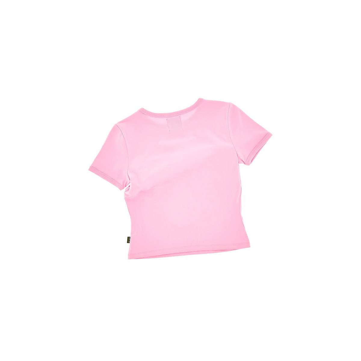 Women Marc Jacobs Princ355 Slashed Baby Tee T-Shirt Pink | UK MJ2805-O05