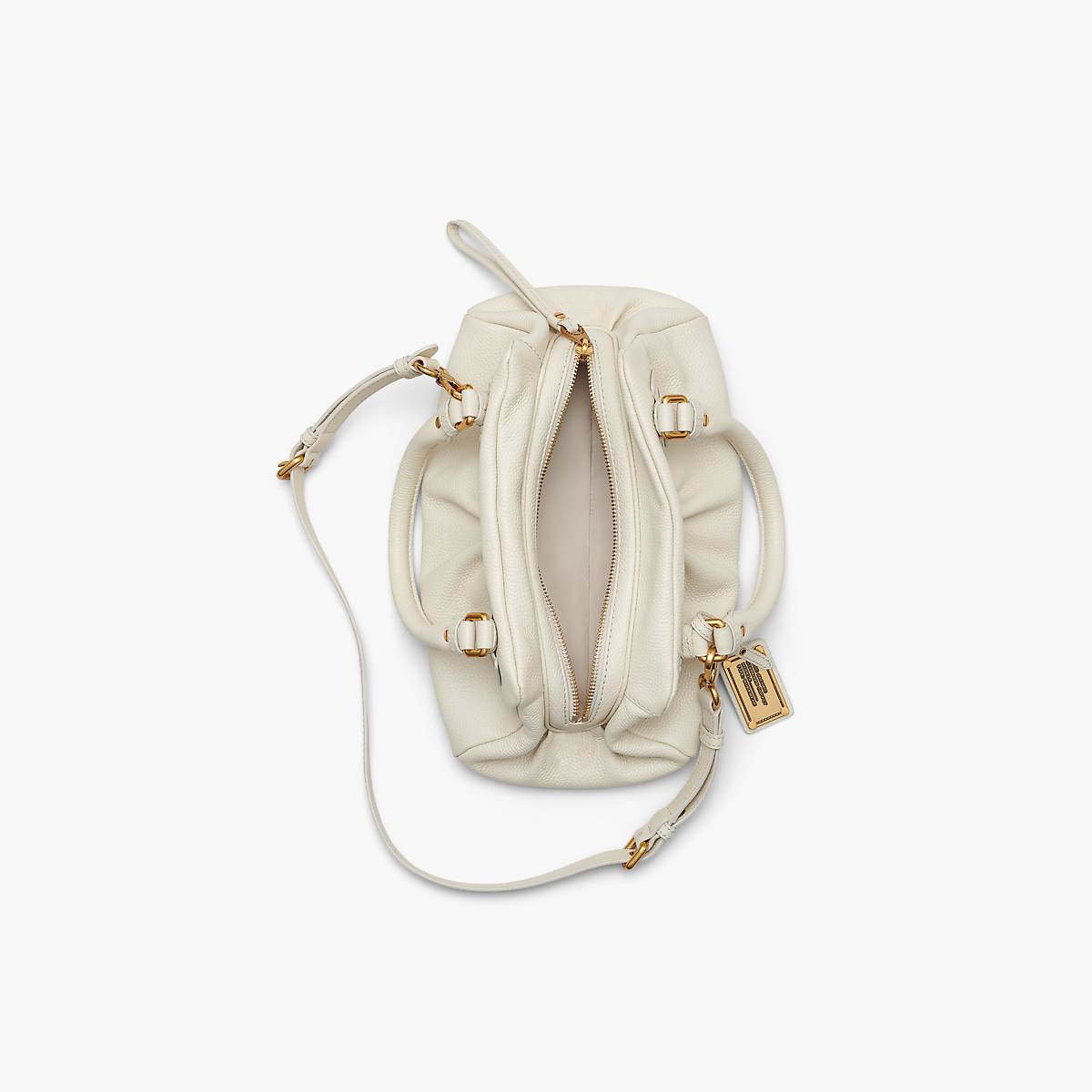 Women Marc Jacobs Re-Edition Baby Groovee Tote Bags White | UK MJ6049-K20