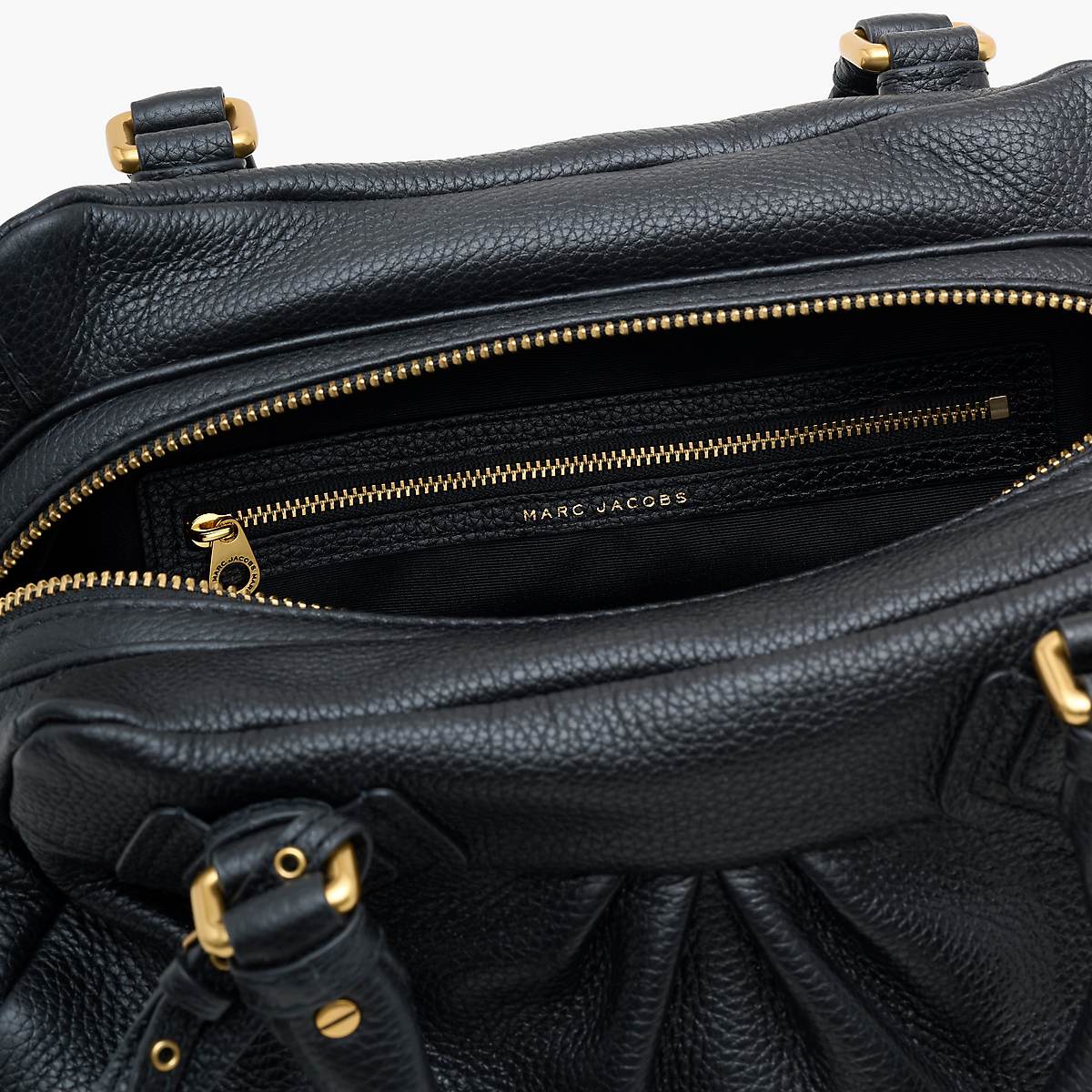 Women Marc Jacobs Re-Edition Baby Groovee Tote Bags Black | UK MJ5032-L46