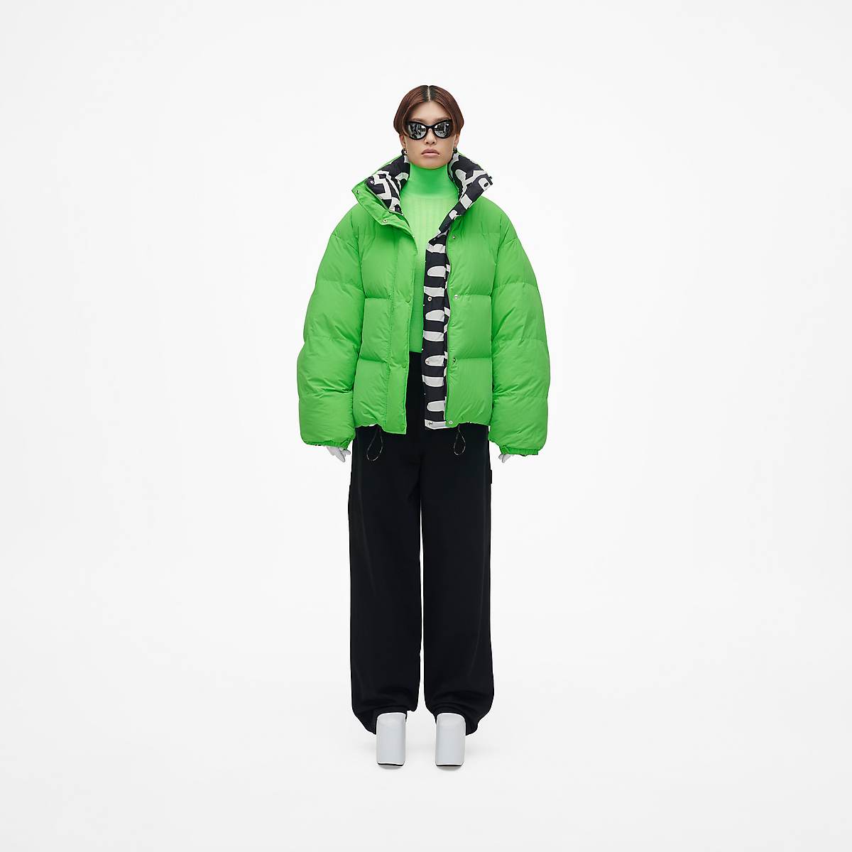 Women Marc Jacobs Reversible Puffer Jackets Green | UK MJ5382-U84