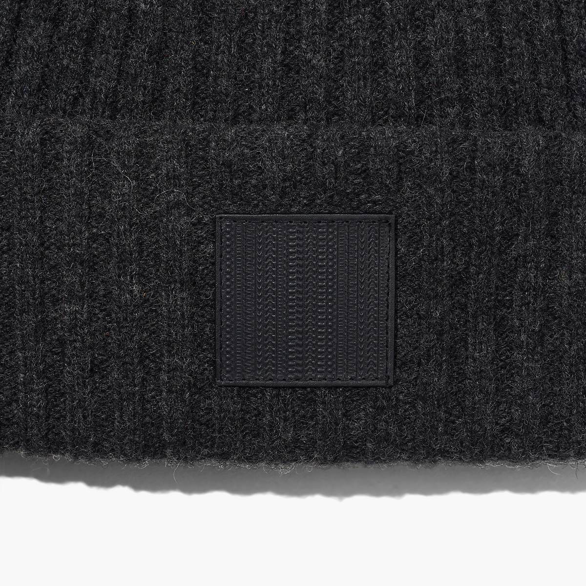 Women Marc Jacobs Ribbed Beanie Grey | UK MJ4957-M01