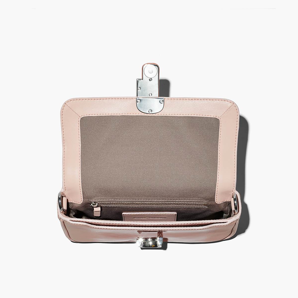 Women Marc Jacobs Shadow Patent Leather J Marc Shoulder Bags Rose | UK MJ7960-S84