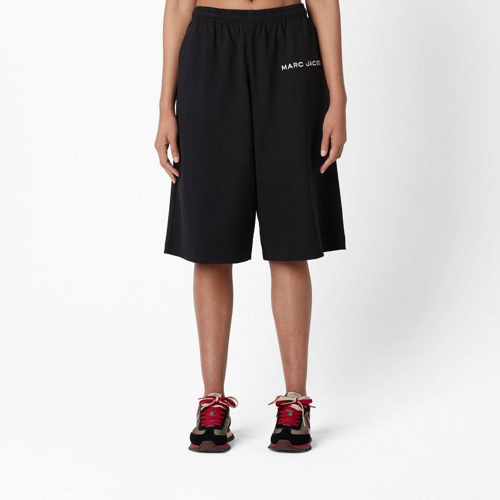 Women Marc Jacobs Shorts Black | UK MJ1807-H78