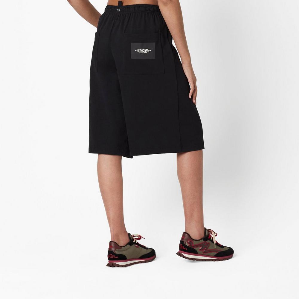 Women Marc Jacobs Shorts Black | UK MJ1807-H78