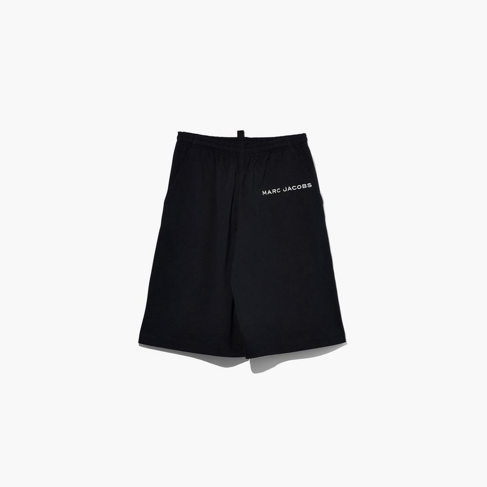 Women Marc Jacobs Shorts Black | UK MJ1807-H78