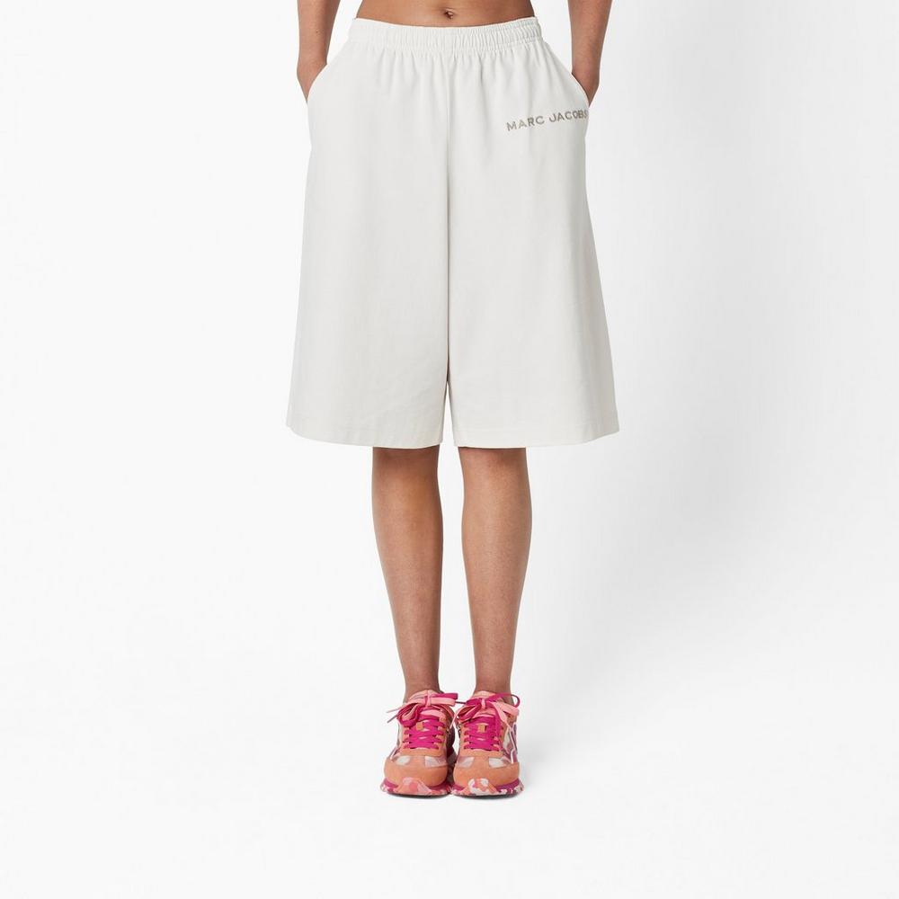 Women Marc Jacobs Shorts White | UK MJ9306-G48