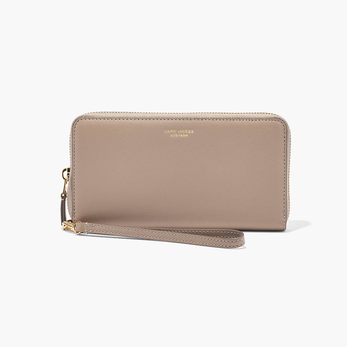 Women Marc Jacobs Slim 84 Continental Wristlet Wallets Light Grey | UK MJ7241-Q24