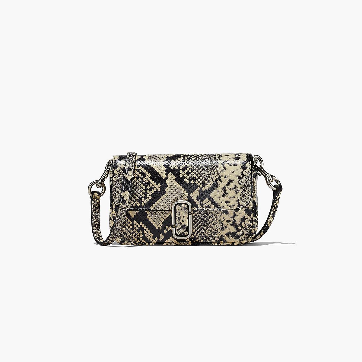 Women Marc Jacobs Snake-Embossed J Marc Mini Crossbody Bags Multicolor | UK MJ3167-S12