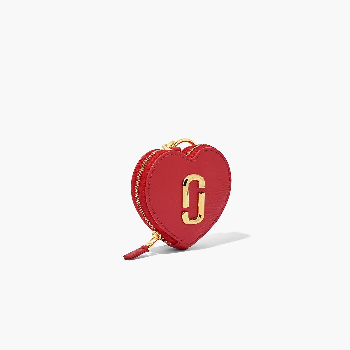 Women Marc Jacobs Snapshot Nano Heart Charms Red | UK MJ9136-H18