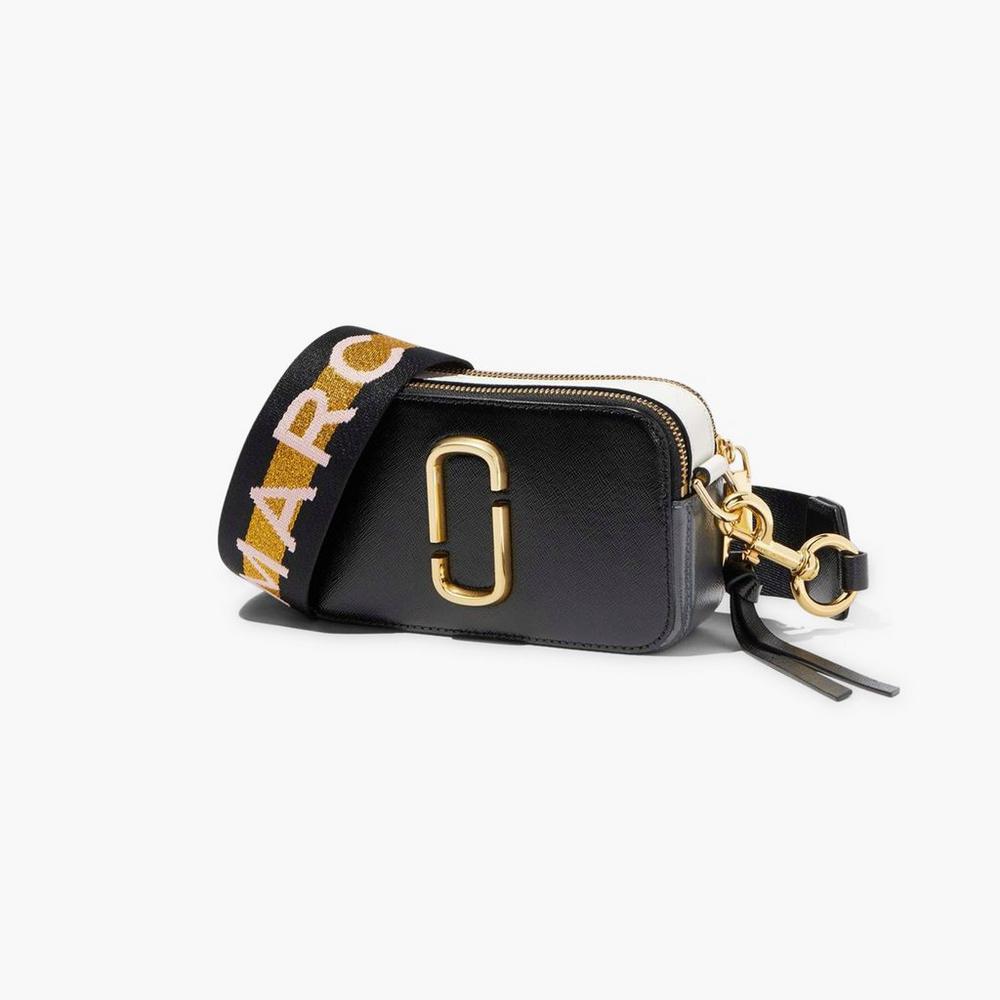 Women Marc Jacobs Snapshot Snapshot Bags Black Multicolor | UK MJ9031-V05