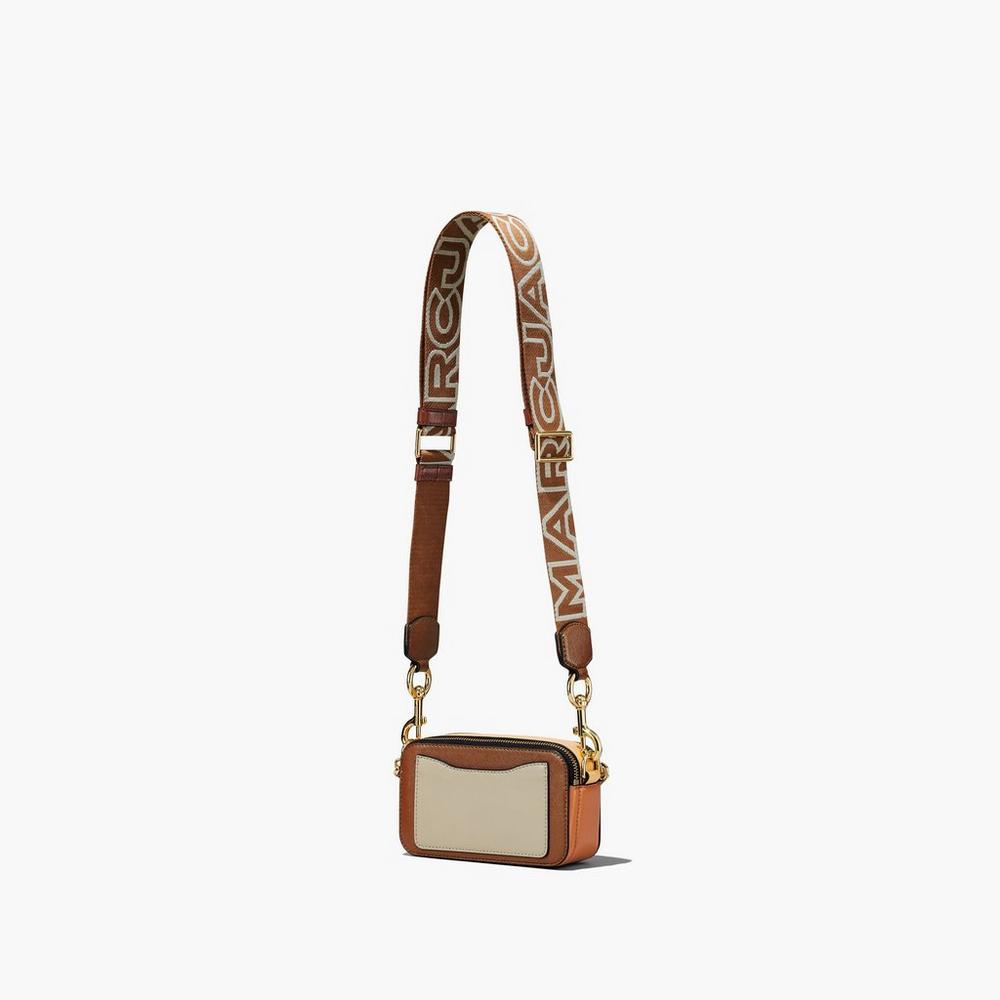 Women Marc Jacobs Snapshot Snapshot Bags Brown Multicolor | UK MJ2138-B62