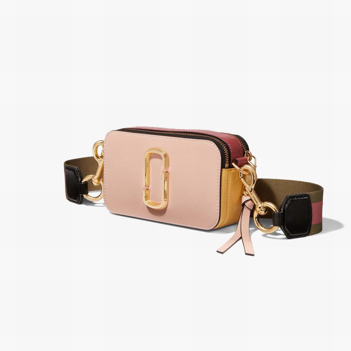 Women Marc Jacobs Snapshot Snapshot Bags Rose Multicolor | UK MJ0163-M05