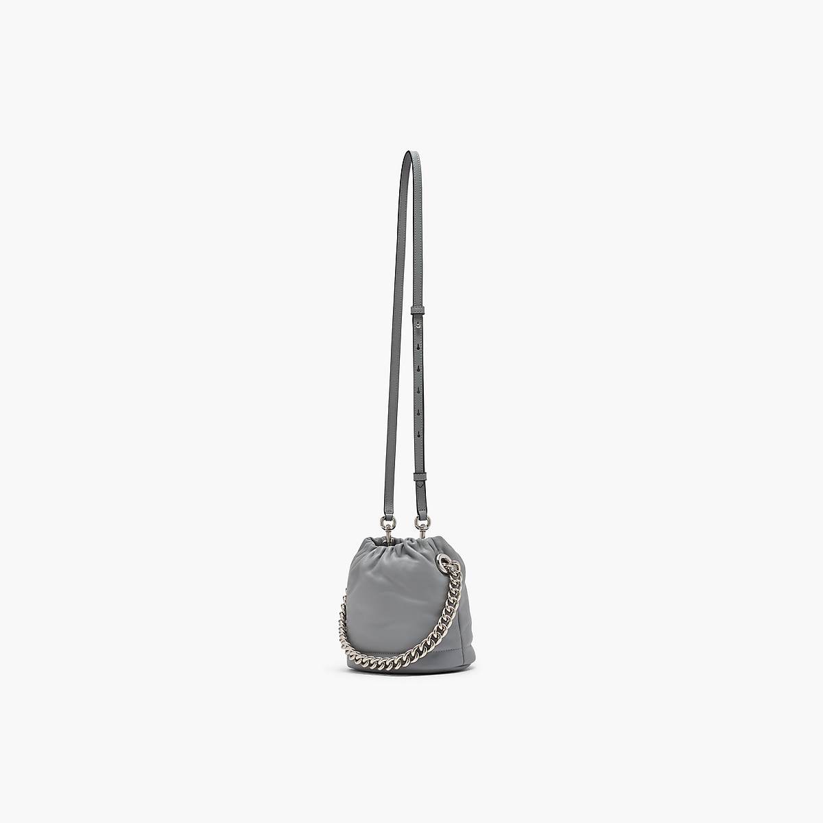 Women Marc Jacobs Soft Small Bucket Bags Grey | UK MJ1903-W56