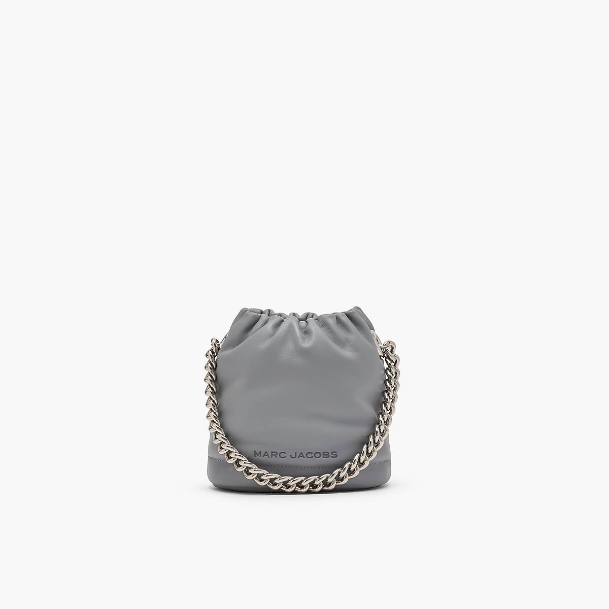 Women Marc Jacobs Soft Small Bucket Bags Grey | UK MJ1903-W56