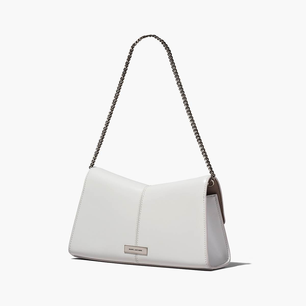 Women Marc Jacobs St. Marc Convertible Clutch Shoulder Bags White | UK MJ6307-D26