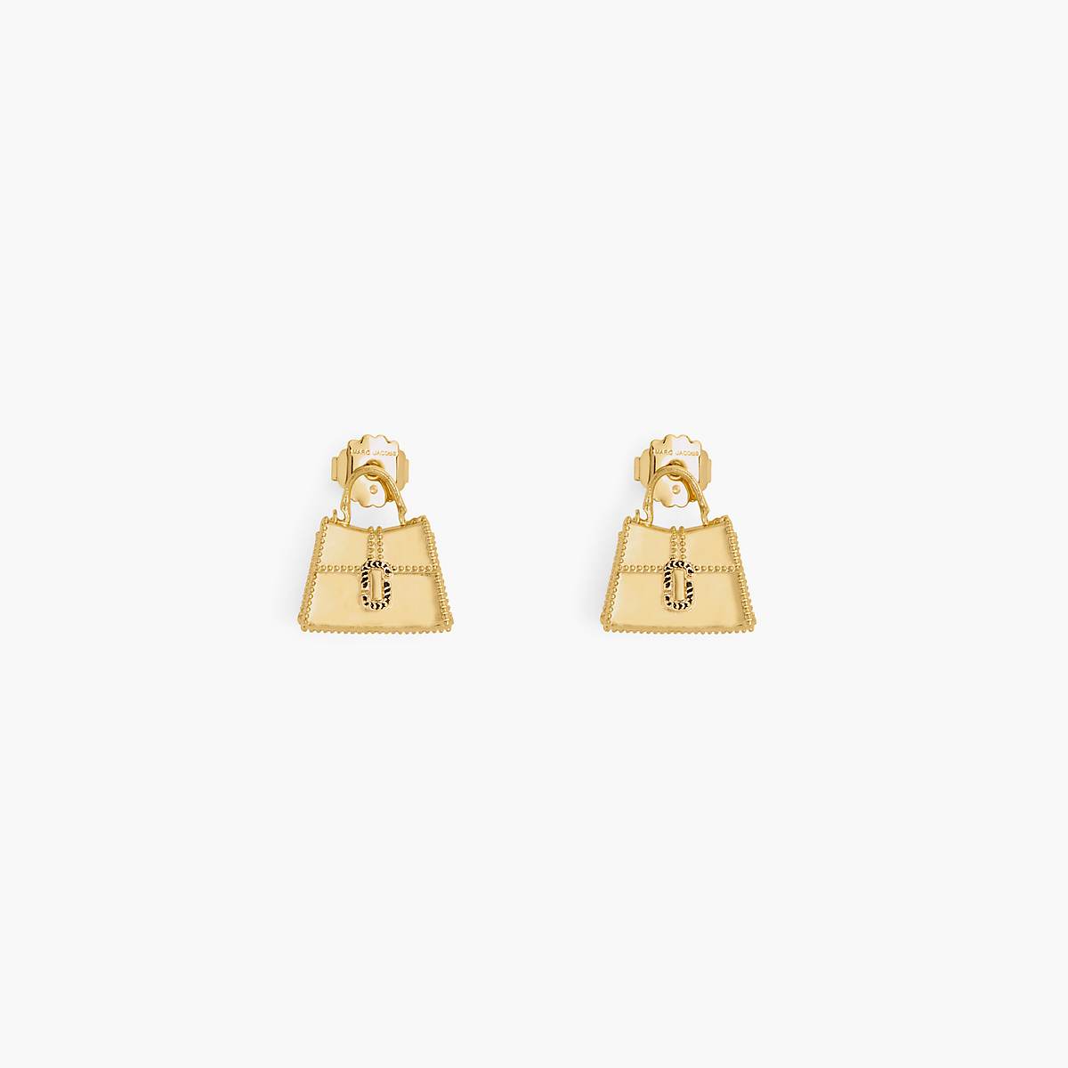 Women Marc Jacobs St. Marc Earrings Light Gold | UK MJ4670-X21