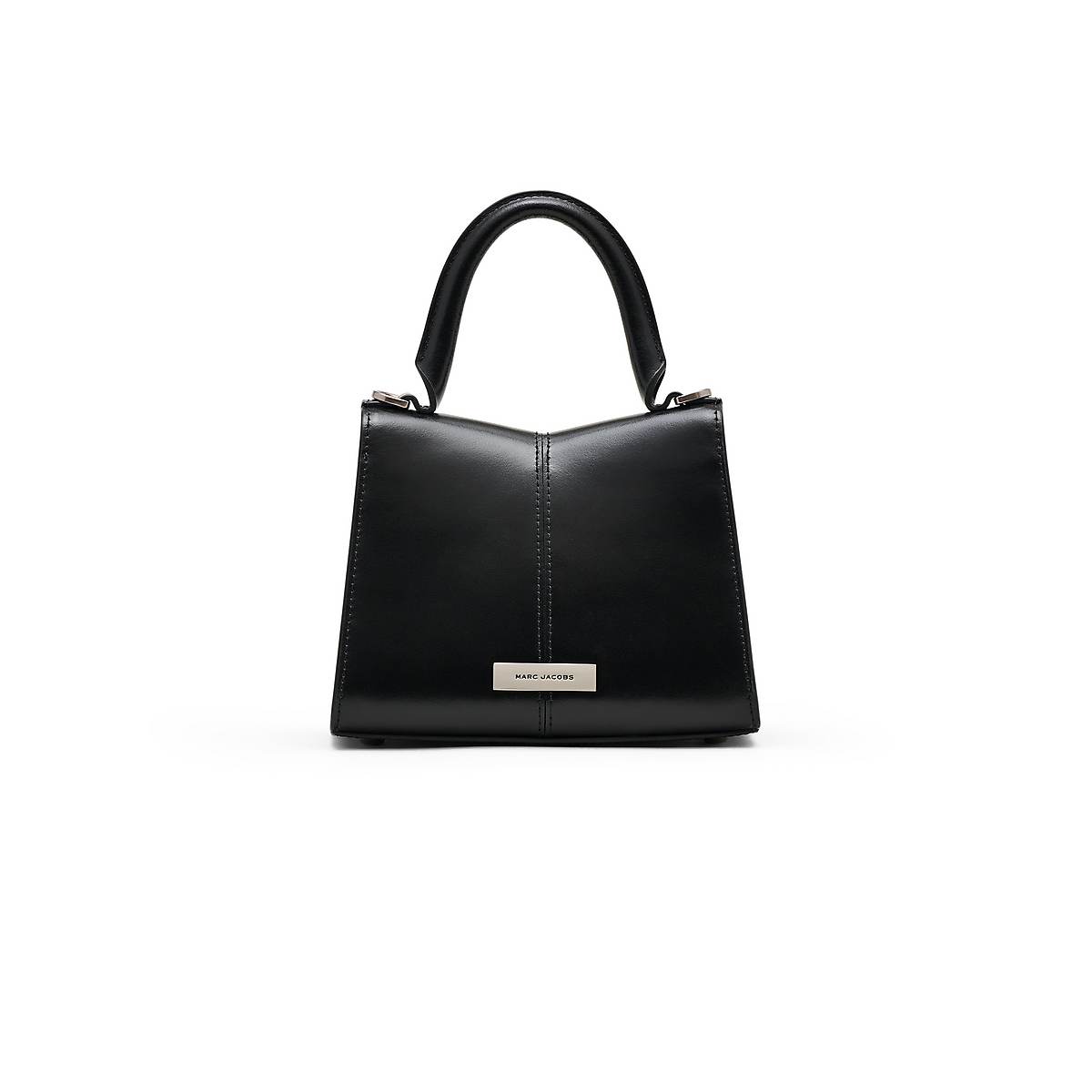 Women Marc Jacobs St. Marc Mini Top Handle Handbag Black / Silver | UK MJ2706-U49