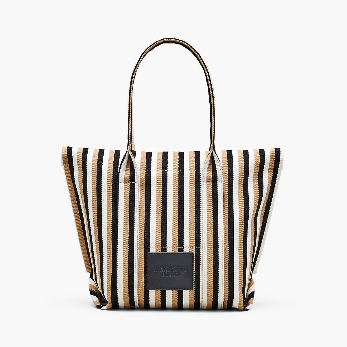 Women Marc Jacobs Striped Jacquard Beach Tote Bags Brown Multicolor | UK MJ1054-H09