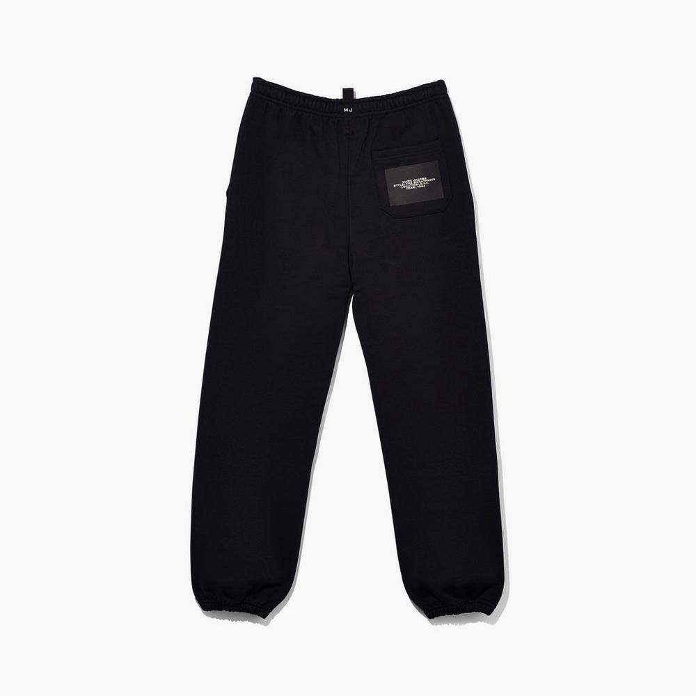 Women Marc Jacobs Sweatpant Pants Black | UK MJ7139-T78