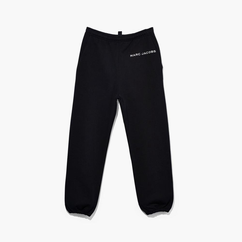 Women Marc Jacobs Sweatpant Pants Black | UK MJ7139-T78