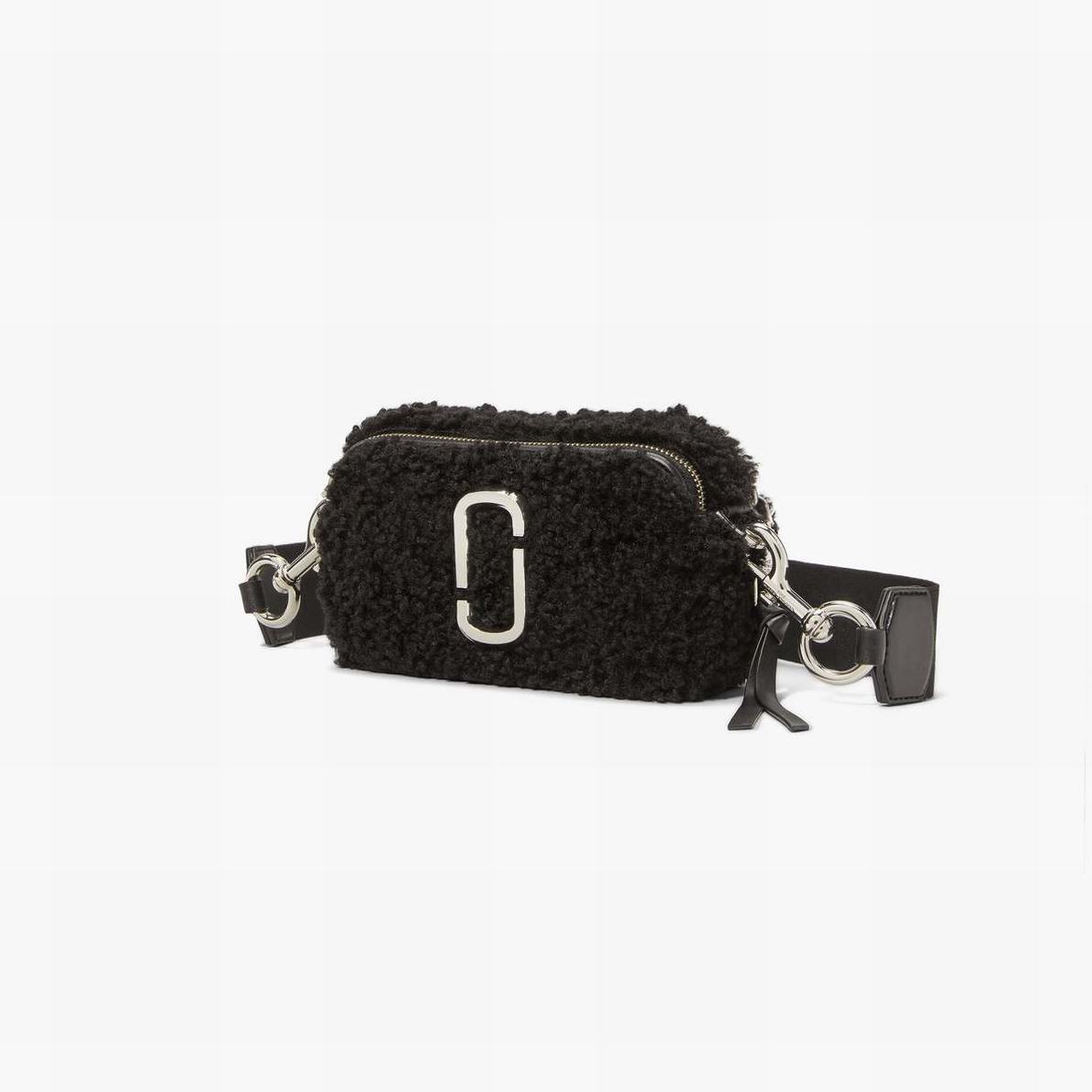 Women Marc Jacobs Teddy Snapshot Bags Black | UK MJ6570-B21