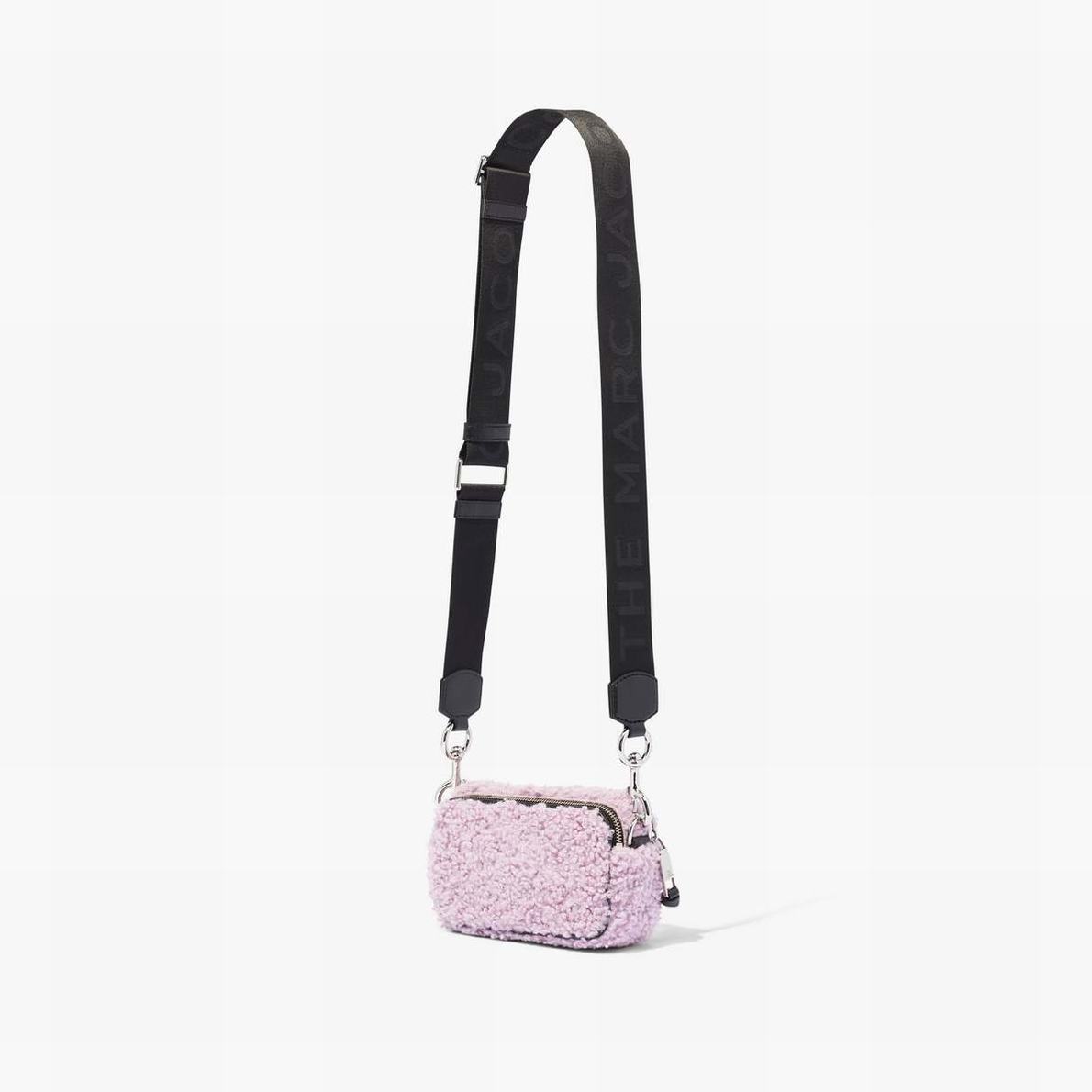 Women Marc Jacobs Teddy Snapshot Bags Lavender | UK MJ4712-V31