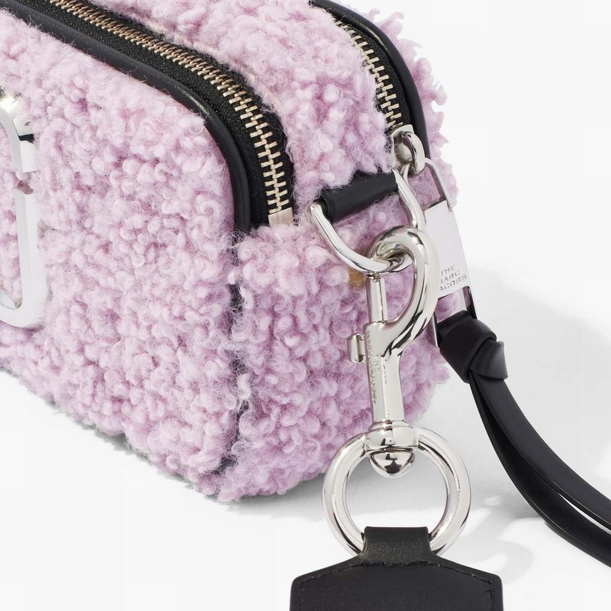 Women Marc Jacobs Teddy Snapshot Bags Lavender | UK MJ4712-V31