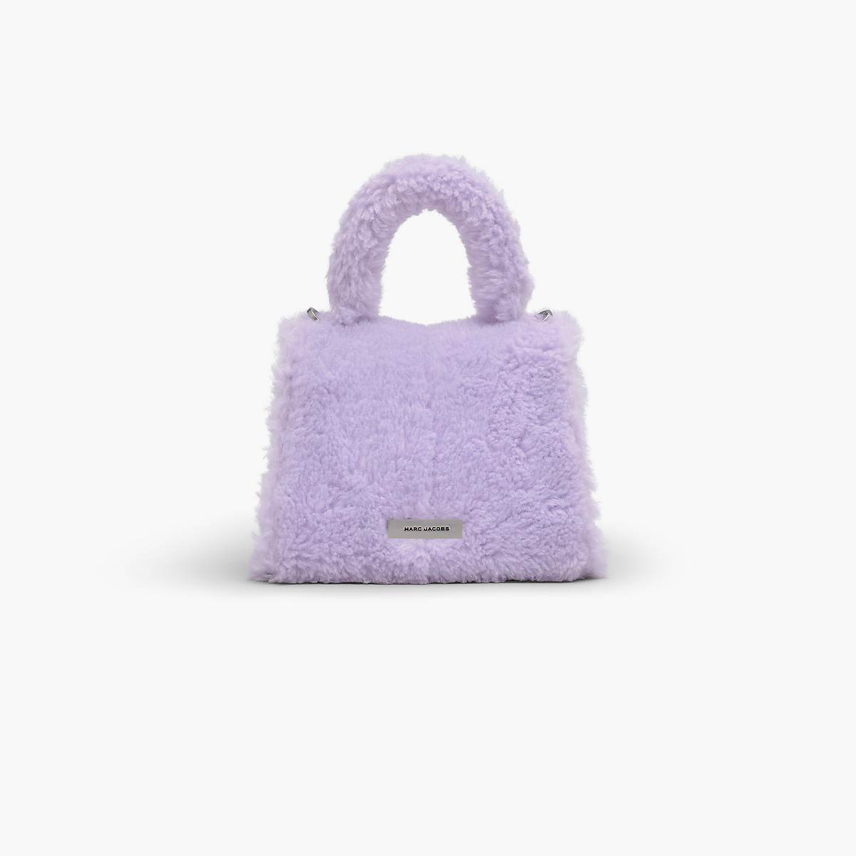 Women Marc Jacobs Teddy St. Marc Mini Top Handle Handbag Purple | UK MJ8412-J13