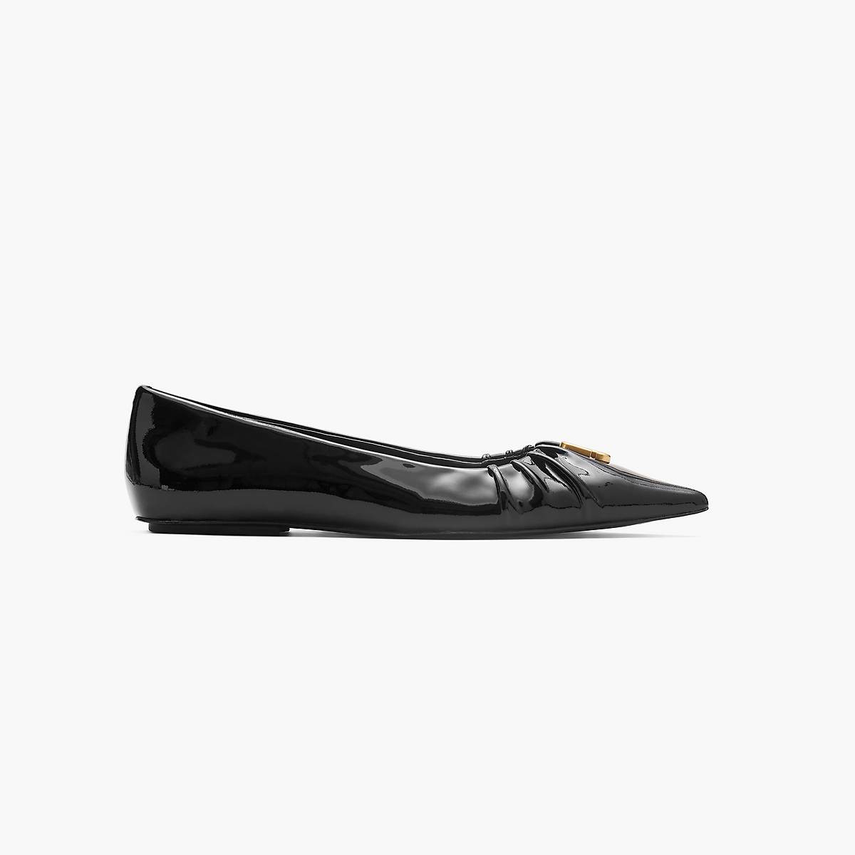 Women Marc Jacobs The Ali Ballerina Black | UK MJ4056-P16