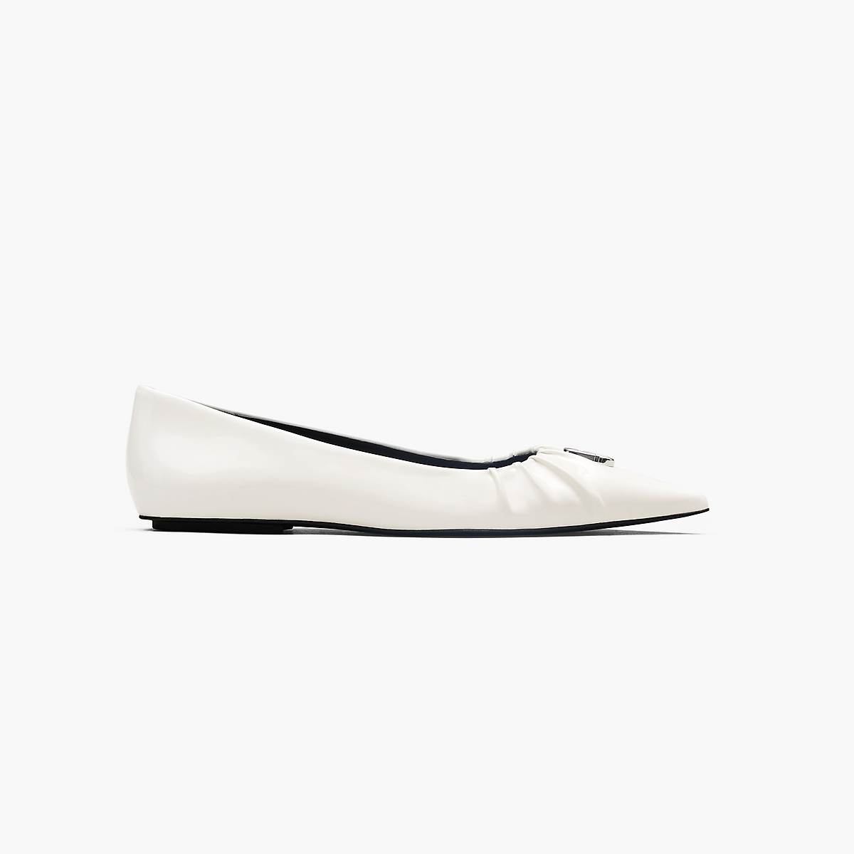 Women Marc Jacobs The Ali Ballerina White | UK MJ1926-O20