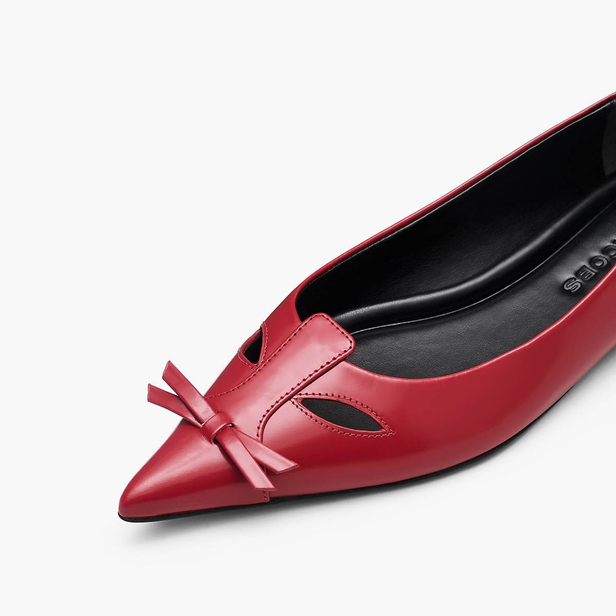 Women Marc Jacobs The Kat Ballerina Red | UK MJ0526-A67