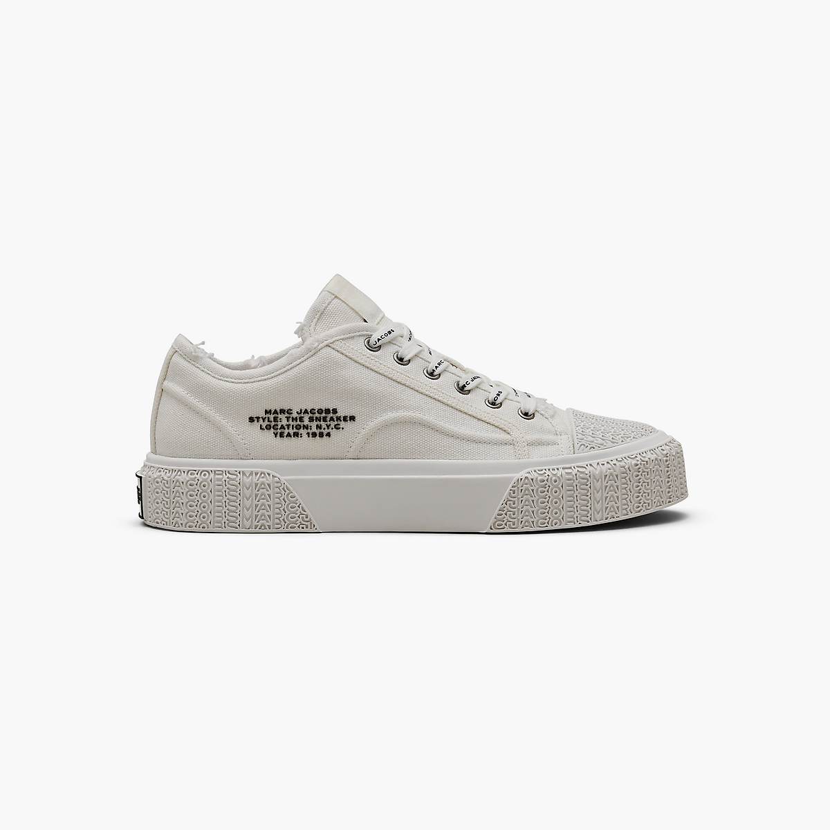 Women Marc Jacobs The Trainers White | UK MJ8603-T86