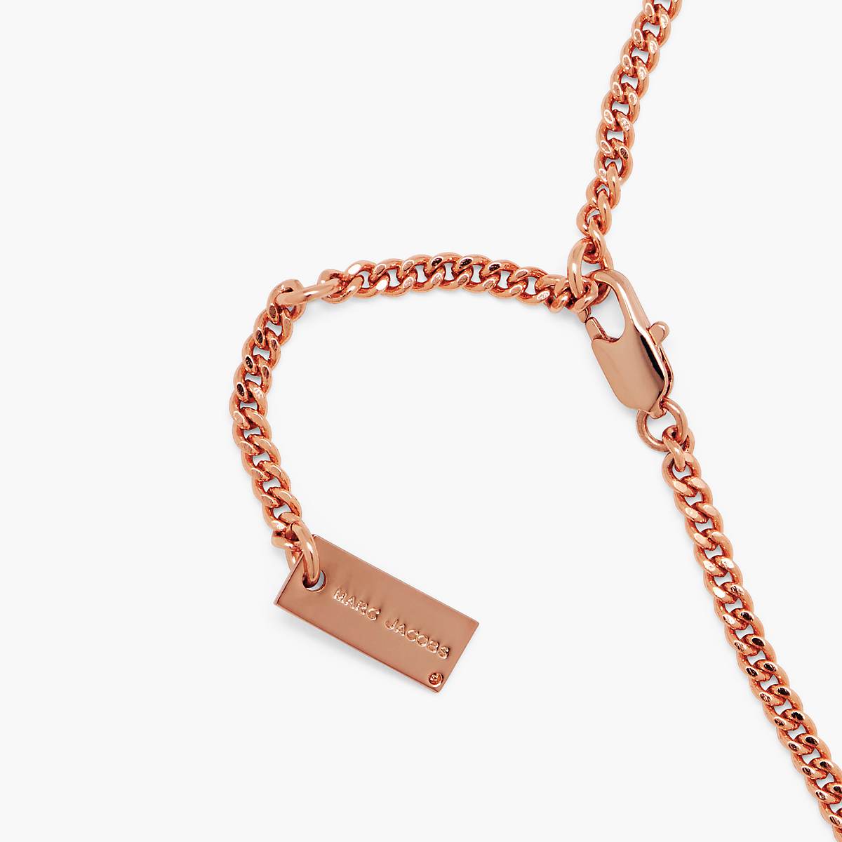 Women Marc Jacobs Tote Bag Necklaces Rose Gold | UK MJ0697-J65