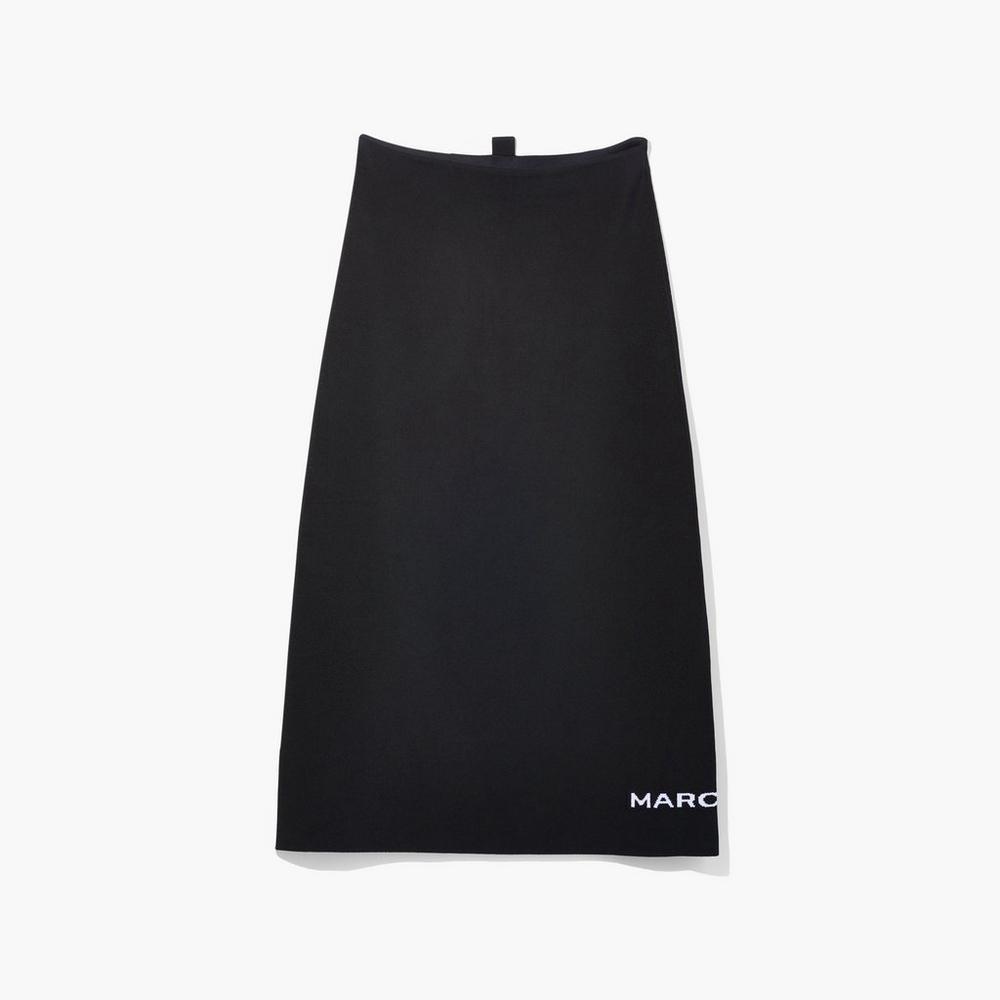 Women Marc Jacobs Tube Skirts Black | UK MJ0514-M12