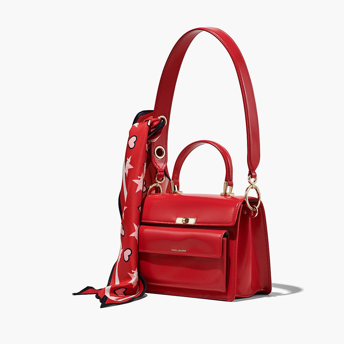 Women Marc Jacobs Uptown Shoulder Bags Red | UK MJ0381-B12