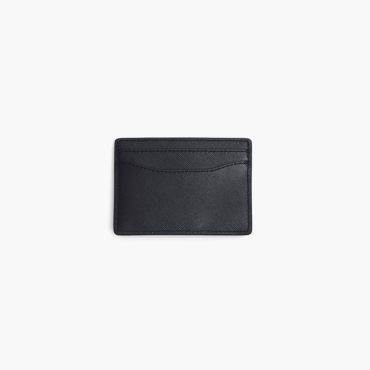 Women Marc Jacobs Utility Snapshot DTM Card Case Wallets Black | UK MJ2586-E51