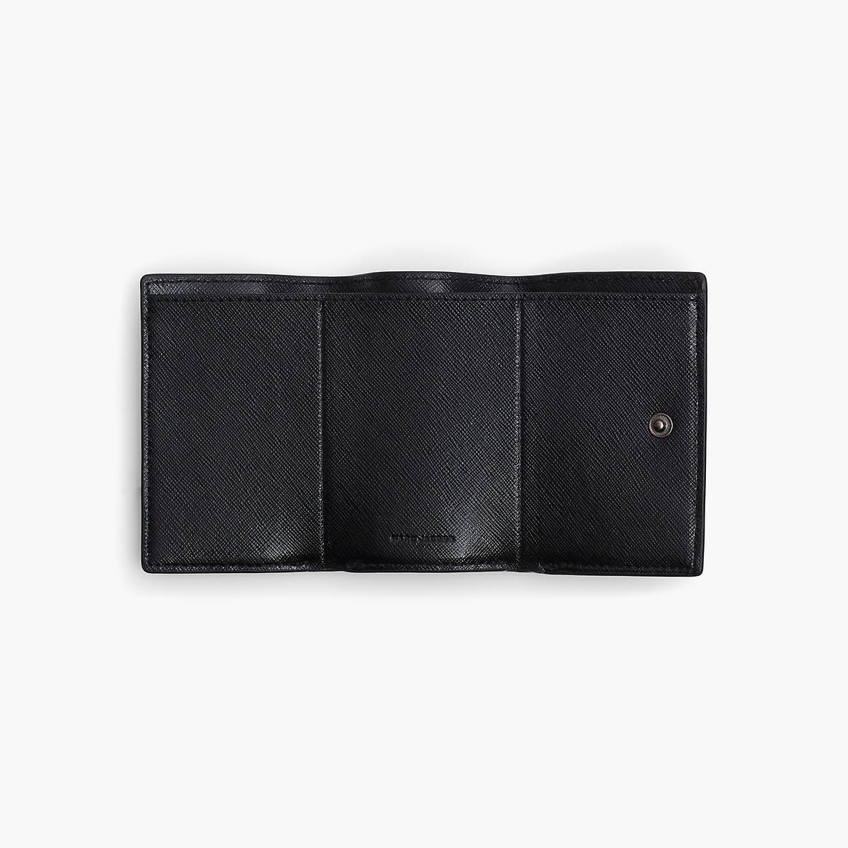 Women Marc Jacobs Utility Snapshot DTM Mini Trifold Wallets Black | UK MJ8062-N67