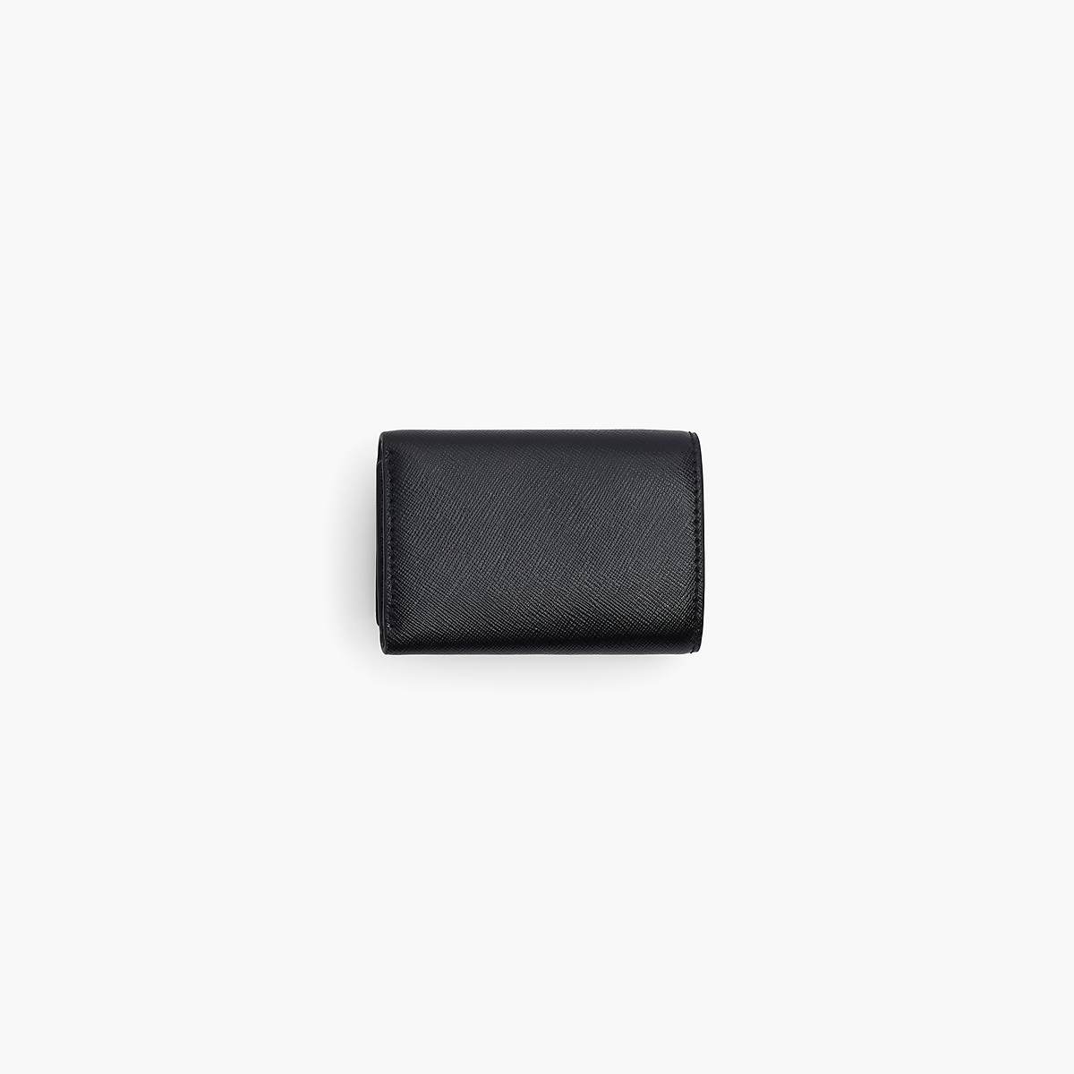 Women Marc Jacobs Utility Snapshot DTM Mini Trifold Wallets Black | UK MJ8062-N67