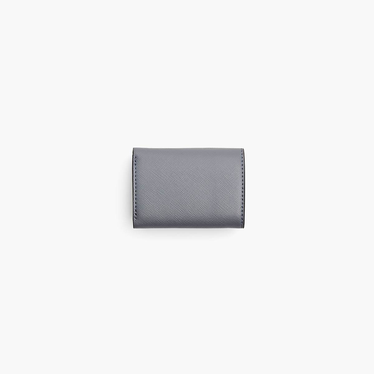 Women Marc Jacobs Utility Snapshot Mini Trifold Wallets Grey Multicolor | UK MJ3105-S52