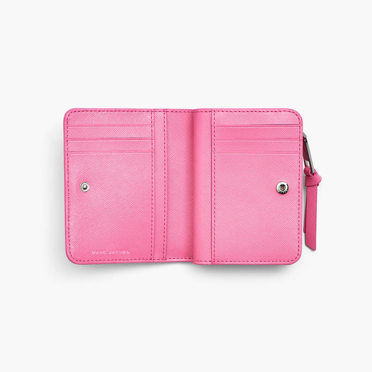 Women Marc Jacobs Utility Snapshot Mini Compact Wallets Pink | UK MJ0493-G39