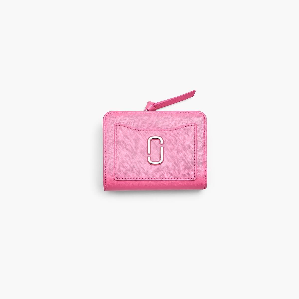 Women Marc Jacobs Utility Snapshot Mini Compact Wallets Pink | UK MJ0493-G39