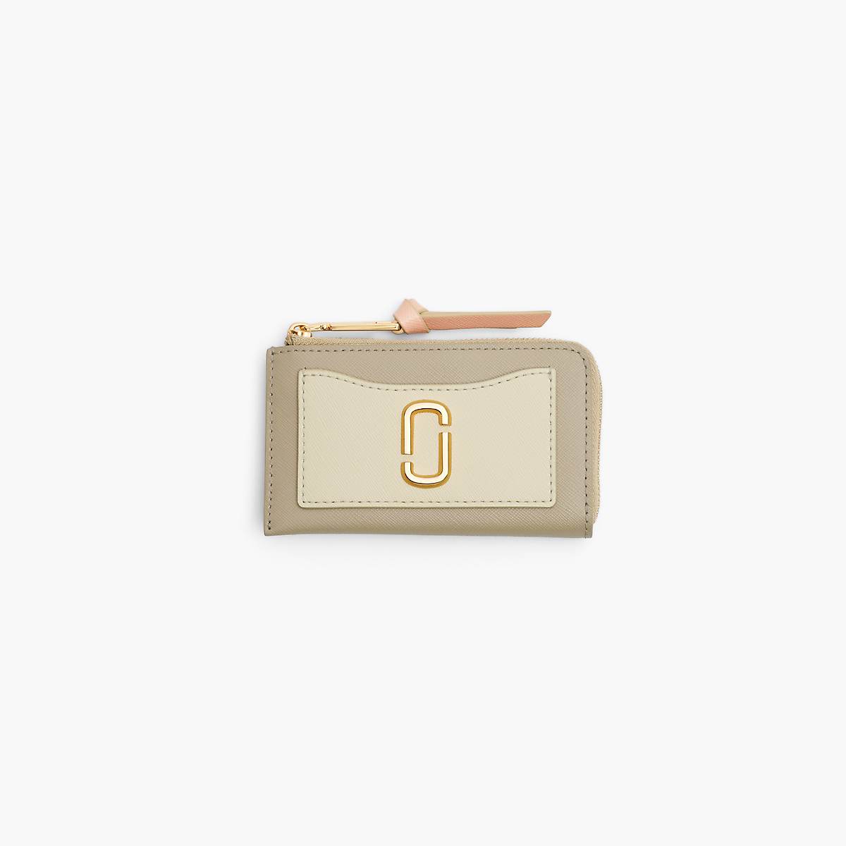 Women Marc Jacobs Utility Snapshot Top Zip Multi Wallets Khaki Multicolor | UK MJ0538-Y49