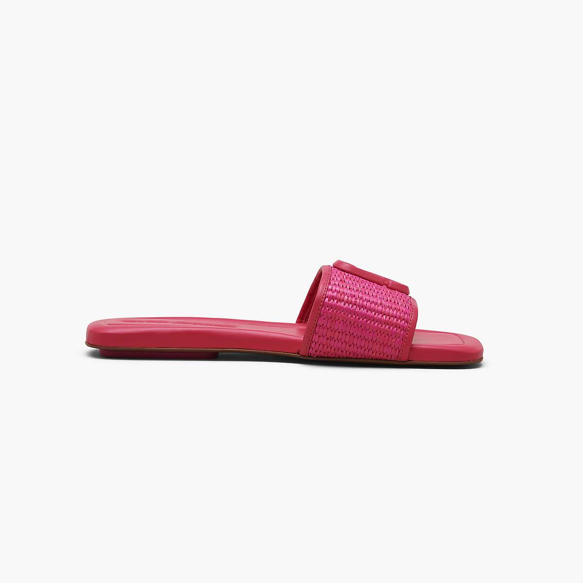 Women Marc Jacobs Woven J Marc Sandals Pink | UK MJ8257-E73